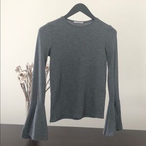 Zara Top Grey and light knit